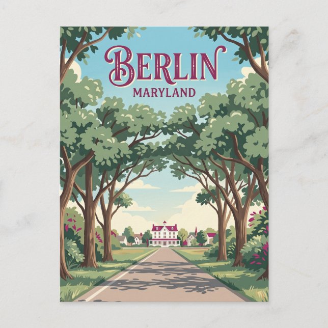 Carte Postale Berlin Maryland (Devant)
