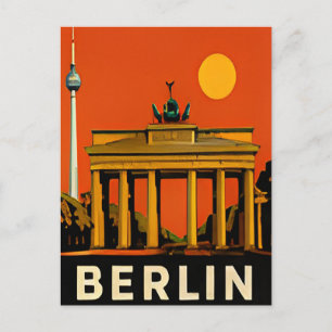 Carte Postale 🏛️ BERLIN — Porte de Brandebourg & Énergie de la