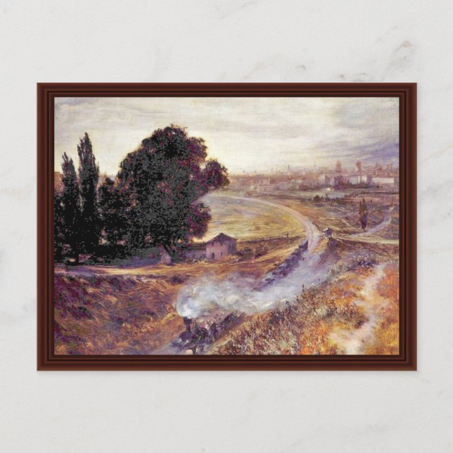 Carte Postale Berlin-Potsdamer Bahn Par Menzel Adolph Von (Devant)