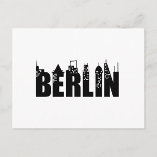 Carte Postale Berlin Skyline Skyscrapers City