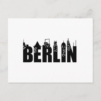 Carte Postale Berlin Skyline Skyscrapers City