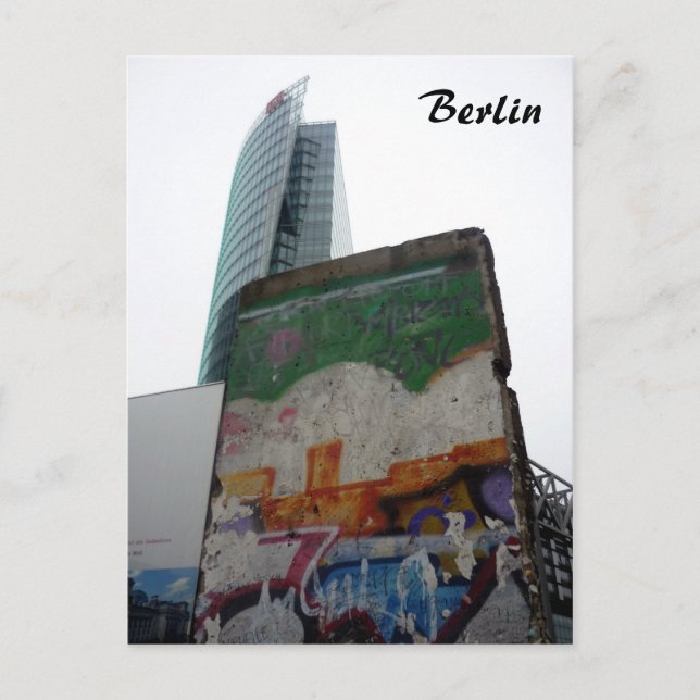 Carte Postale berlin wall potsdamerplatz (Devant)