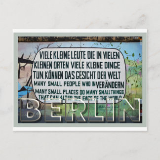 Carte Postale Berlin Wall Street Art Collection - 1 sur 7