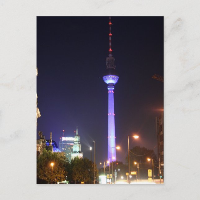 Carte Postale Berliner Fernsehturm (Devant)