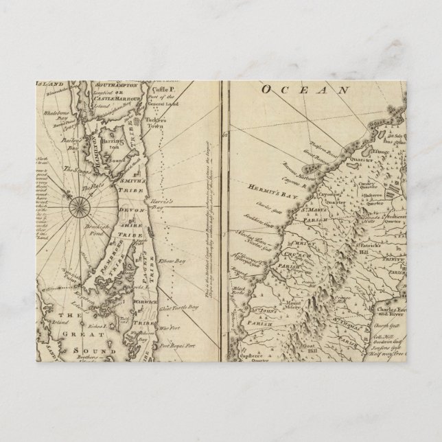 Carte Postale Bermuda (Devant)