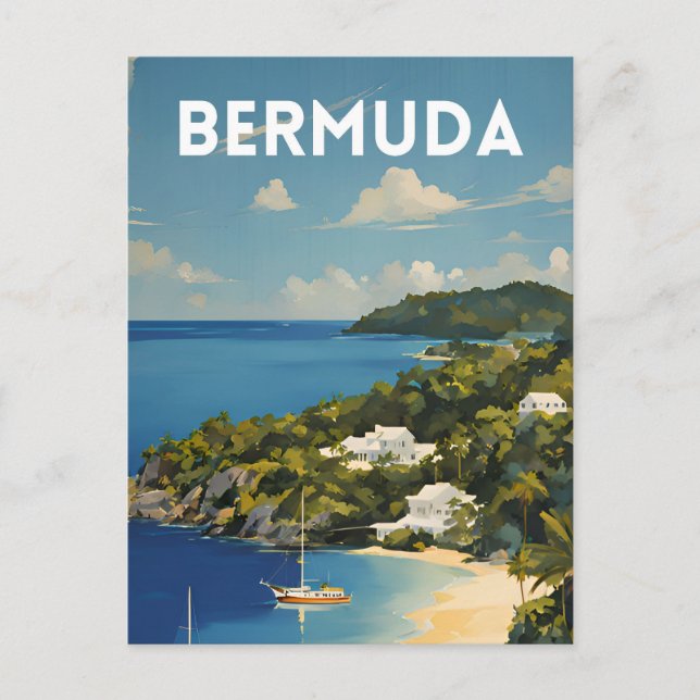 Carte Postale Bermudes (Devant)