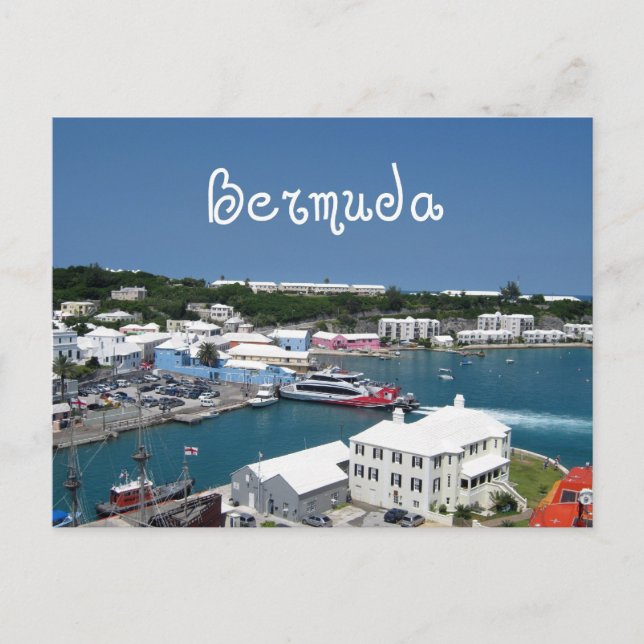 Carte Postale Bermudes ! (Devant)