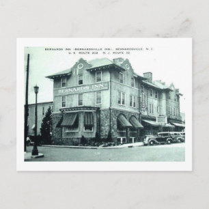 Carte Postale Bernards Inn, Bernardsville NJ Vintage