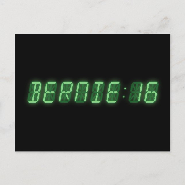 Carte Postale Bernie Sanders Time (Devant)