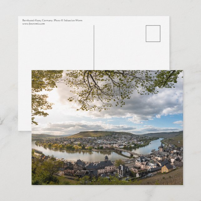 Carte Postale Bernkastel-Kues (Devant / Derrière)