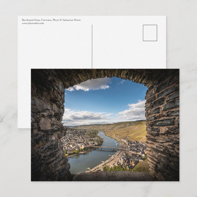 Carte Postale Bernkastel-Kues Allemagne (Devant / Derrière)