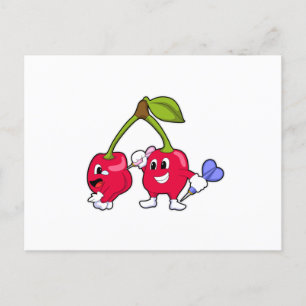 Carte Postale Berry à Darts avec Dart