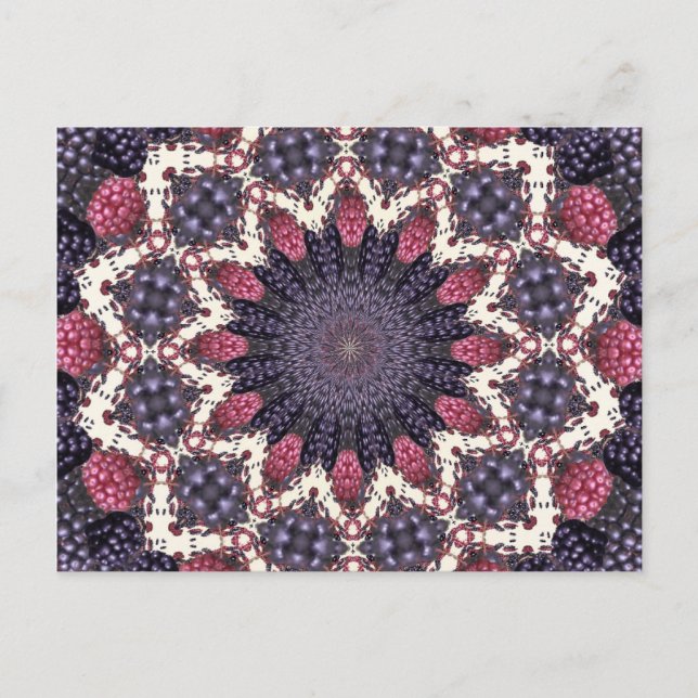 Carte Postale Berry Patchwork (Devant)