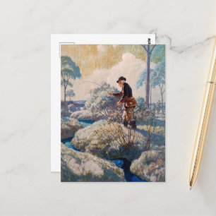 Carte Postale Bert McCorrison par Newell Convers Wyeth