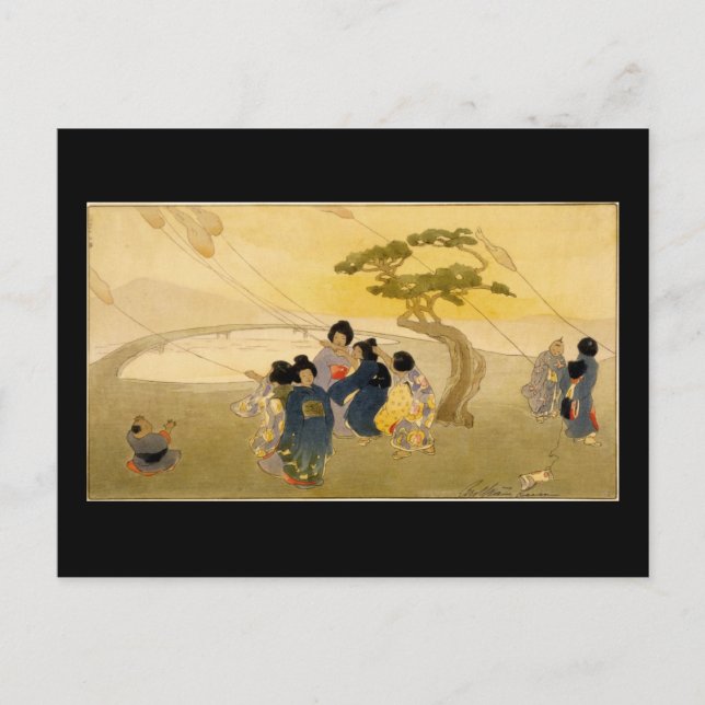 Carte Postale Bertha Boynton Lum Kites (Devant)