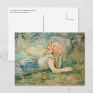 Carte Postale Berthe Morisot - Berger au repos