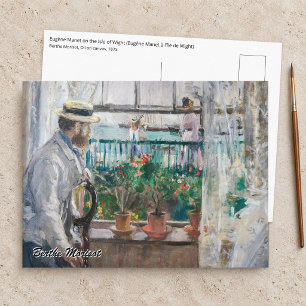 Carte Postale Berthe Morisot - Eugene Manet sur l'île de Wight