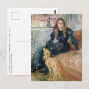 Carte Postale Berthe Morisot - Julie et son Greyhound Laerte