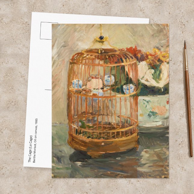 Carte Postale Berthe Morisot - La Cage (Créateur téléchargé)