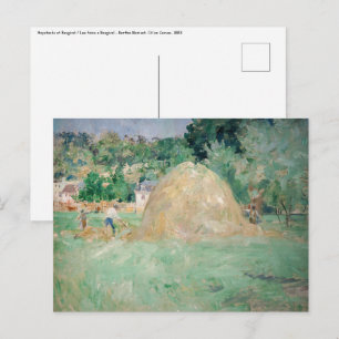 Carte Postale Berthe Morisot - Les piles de Haystacks à Bougival