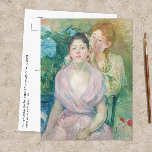 Carte Postale Berthe Morisot - L'Hortensia / Les Deux Sœurs