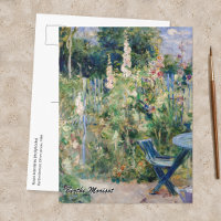 Berthe Morisot - Roses Trémières / Althées