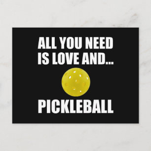 Carte Postale Besoin D'Amour Et De Pickleball