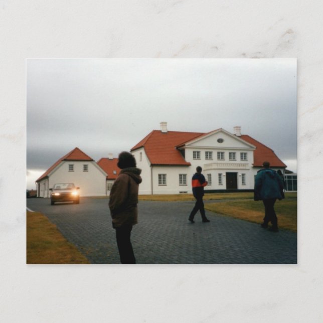Carte Postale Bessastadir (Palais présidentiel), Islande (Devant)