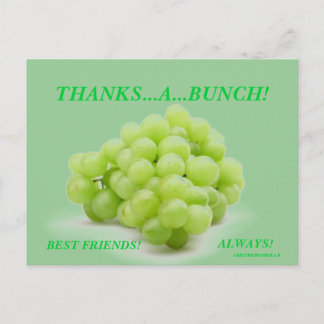CARTE POSTALE BEST AMIS GREETING CARD
