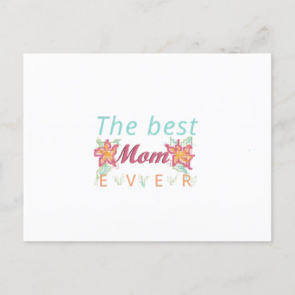 Carte Postale best mom ever card