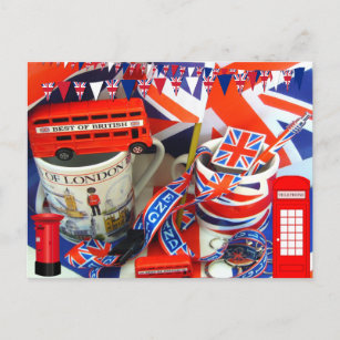 Carte postale Best of British Souvenirs