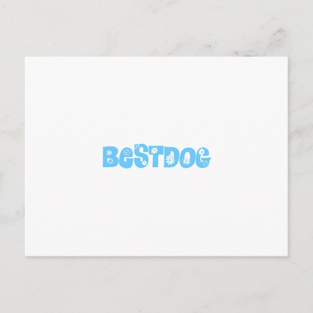 Carte Postale Bestdog (Devant)