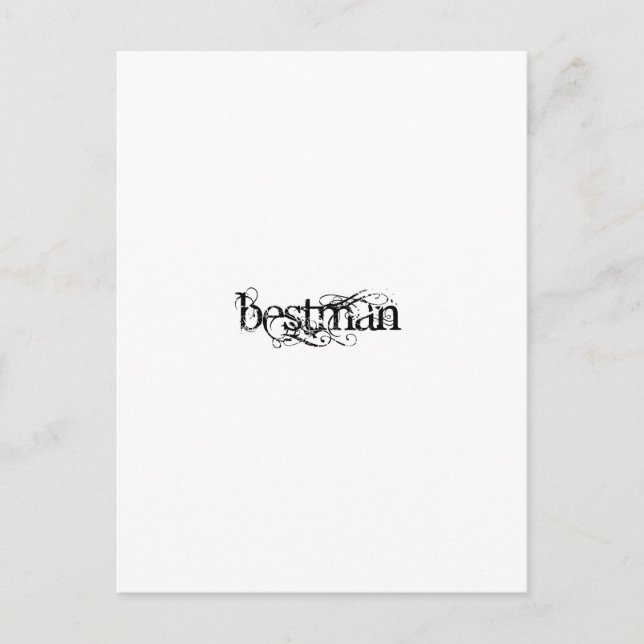 Carte Postale Bestman (Devant)