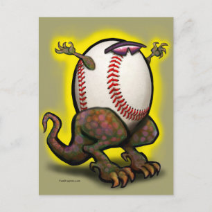 Carte Postale Bête de baseball