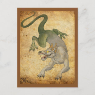 Carte Postale Bête de l'Est