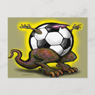Carte Postale Bête de soccer