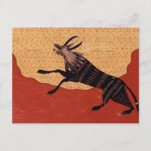 Carte Postale Bête médiévale
