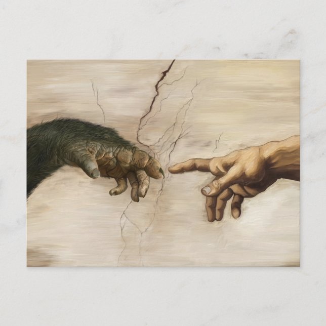 Carte Postale Bêtes nobles - Création d'Apekind (Devant)