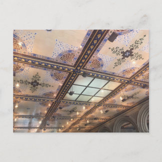 Carte Postale Bethesda Terrace Arcade NYC Postcard