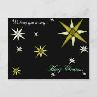 Carte postale Bethlehem Night Shining Stars