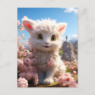 Carte Postale Betsy - Le bébé bouc