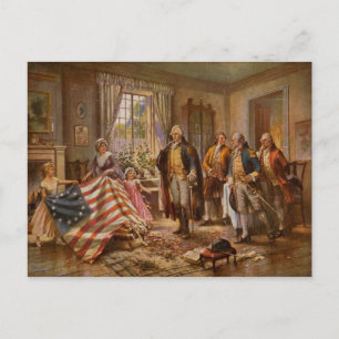 Carte Postale Betsy Ross