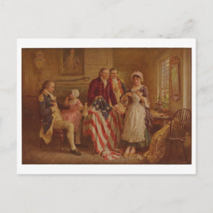 Carte Postale Betsy Ross, 1777, JLG Ferris, c1930
