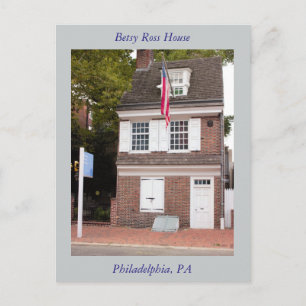 Carte postale Betsy Ross House