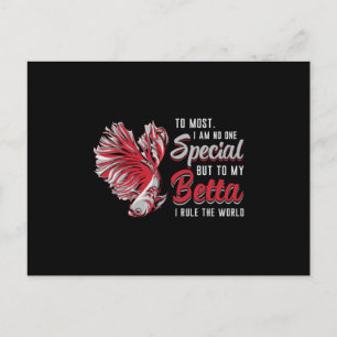 Carte Postale Betta Fish Spécial Mais À Mon Betta Combat Poisson