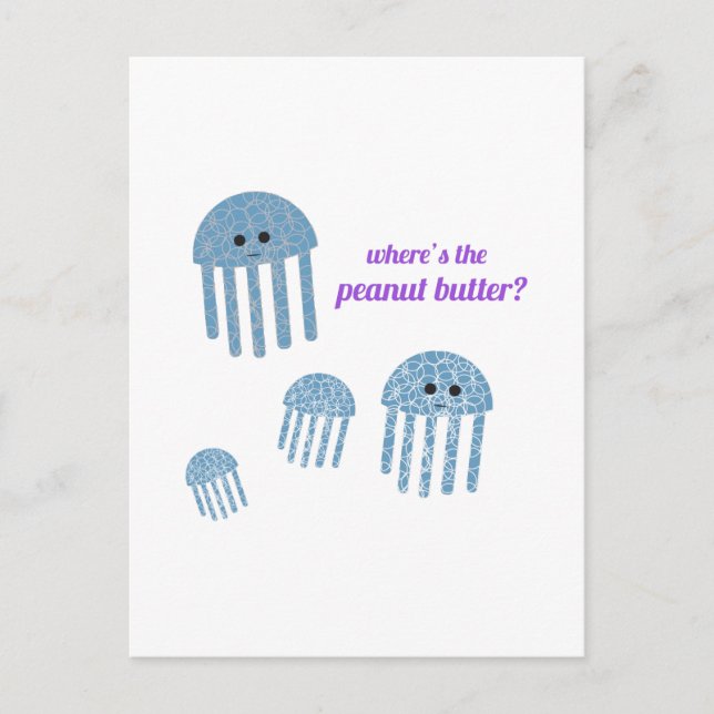 Carte Postale Beurre d'arachide (Devant)