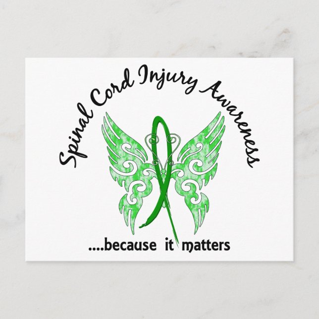 Carte Postale Beurre de blessure de la moelle épinière 6.1 (Devant)