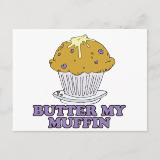 Carte Postale beurre mon muffin