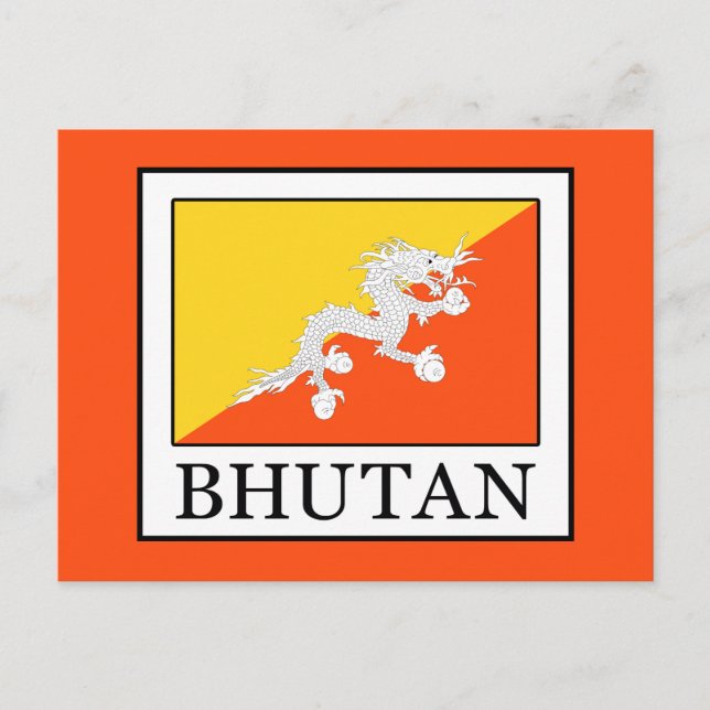 Carte Postale Bhoutan (Devant)