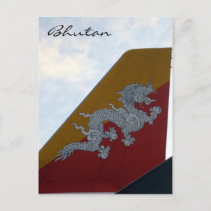 Carte Postale bhoutan druk dragon